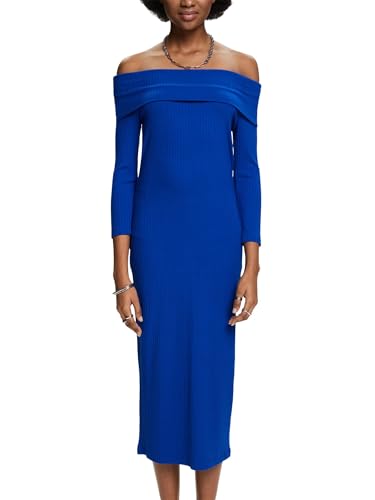 ESPRIT Damen 034ee1e303 Kleid, 410/Bright Blue, Medium von ESPRIT