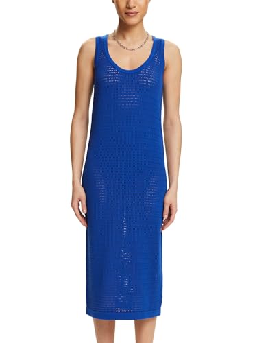 ESPRIT Damen 034ee1e307 Kleid, 410/Bright Blue, X-Small von ESPRIT