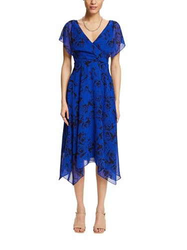 ESPRIT Damen 034ee1e342 Kleid, 410/Bright Blue, X-Small von ESPRIT