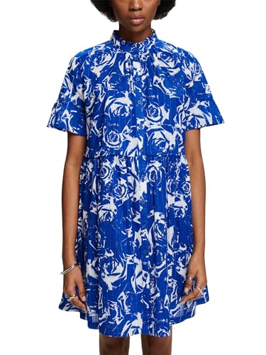 ESPRIT Damen 034ee1e351 Kleid, Bright Blue, 38 EU von ESPRIT