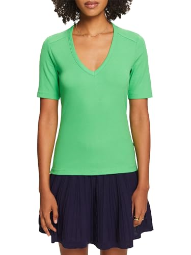 ESPRIT Damen 034ee1k307 T-Shirt, 320/Citrus Green, XX-Small von ESPRIT