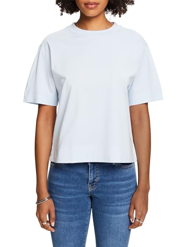 ESPRIT Damen 034ee1k322 T-Shirt, 435/Pastel Blue, XXL von ESPRIT