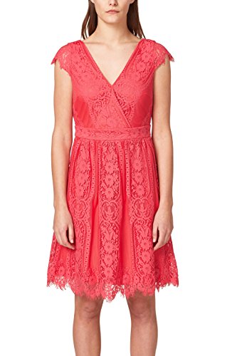 ESPRIT Damen 038EO1E021 Partykleid, 660/PINK Fuchsia, Large von ESPRIT