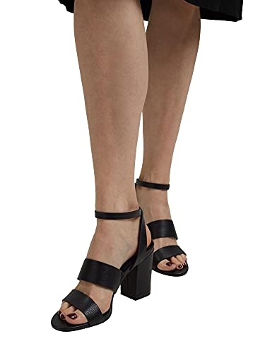 ESPRIT Damen 041EK1W338 Sandale, 001 Black, 36 EU von ESPRIT