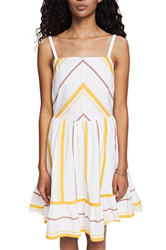 ESPRIT Damen 042CC1E306 Kleid, 111/OFF White 2, L von ESPRIT