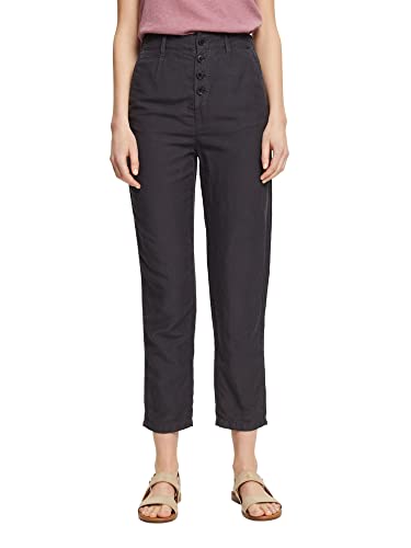 ESPRIT Damen 042ee1b318 Hose, 903/Blue Light Wash, 32W / 30L EU von ESPRIT