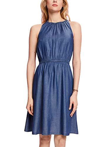 ESPRIT Damen 043CC1E306 Kleid, 901/Blue Dark Wash, XXS von ESPRIT