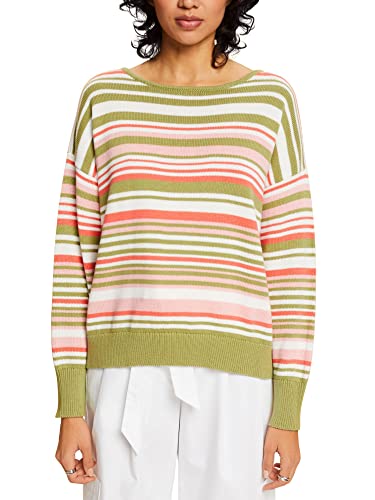 ESPRIT Damen 043CC1I302 Pullover, 872/CORAL ORANGE 3, M von ESPRIT