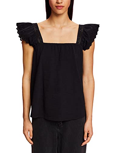 ESPRIT Damen 043CC1K311 T-Shirt, 001/BLACK, XXS von ESPRIT