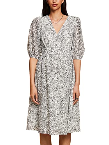 ESPRIT Damen 043EO1E309 Kleid, 059/ICE 5, 42 von ESPRIT