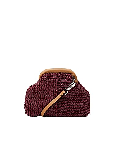 ESPRIT Damen 043ea1o323 Tasche, 600/Bordeaux Red, Einheitsgröße von ESPRIT