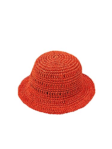 ESPRIT Damen 043ea1p318 Beanie-Mütze, 815/BURNT ORANGE, S von ESPRIT