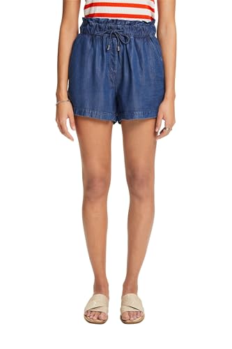ESPRIT Damen 044ee1c315 Shorts, 902/Blue Medium Wa, 38 von ESPRIT