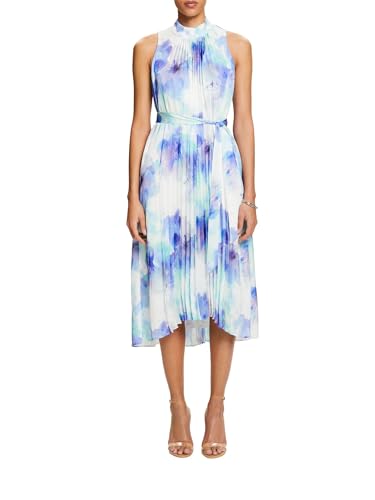 ESPRIT Damen 044ee1e405 Kleid, 417/Ink 3, 40 von ESPRIT