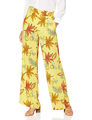 ESPRIT Damen 050EE1B307 Hose, 743/BRIGHT Yellow 4, 34W / 32L von ESPRIT