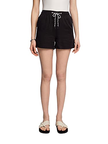 ESPRIT Damen 053CC1C301 Shorts, 001/BLACK, 30 von ESPRIT