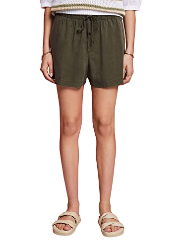 ESPRIT Damen 053CC1C315 Shorts, 355/DARK Khaki, 34 von ESPRIT