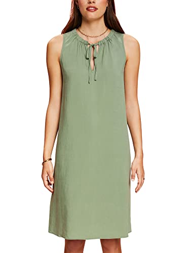 ESPRIT Damen 053CC1E306 Kleid, 266/PALE Khaki 2, XXS von ESPRIT