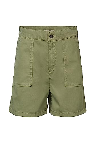 ESPRIT Damen 053EE1C306 Shorts, 266/PALE Khaki 2, 34 von ESPRIT