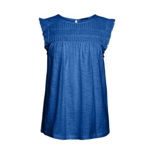 ESPRIT Damen 053EE1K314 T-Shirt, 410/BRIGHT Blue, XXS von ESPRIT