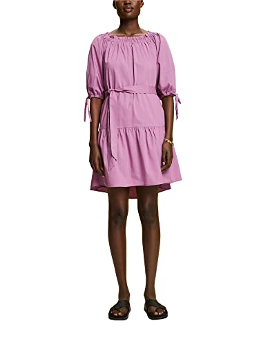 ESPRIT Damen 053EO1E313 Kleid, 506/VIOLET 2, 34 von ESPRIT