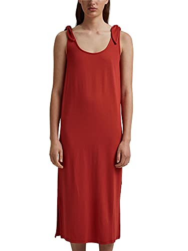 ESPRIT Damen 061CC1E302 Kleid, Terracotta, S von ESPRIT