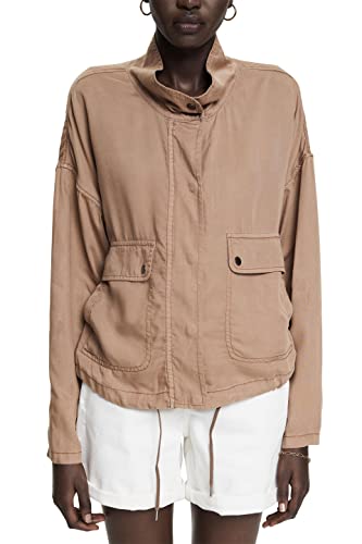 ESPRIT Damen 062ee1g301 Jacke, Taupe, M EU von ESPRIT