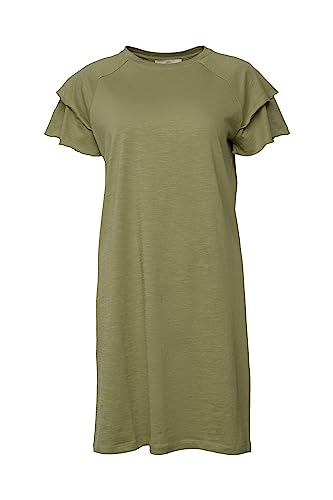 ESPRIT Damen 063CC1E301 Kleid, 345/LIGHT Khaki, M von ESPRIT