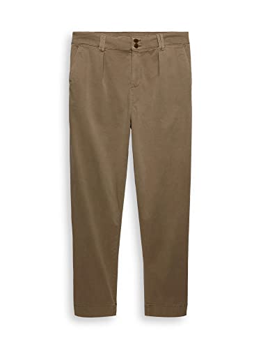 ESPRIT Damen 072ee1b329 Hose, 265/Pale Khaki, 44W / 32L EU von ESPRIT