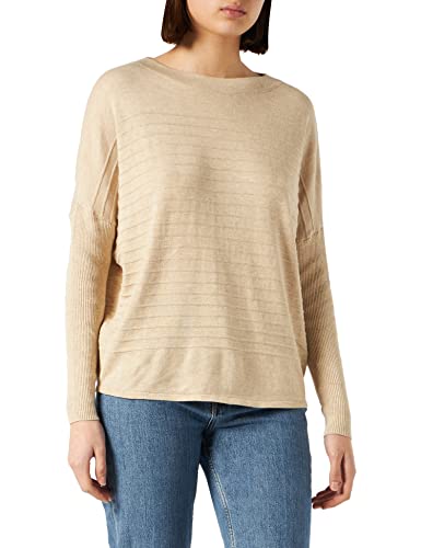 ESPRIT Damen Pullover 081ee1i325, 289/Sand 5, XXS von ESPRIT