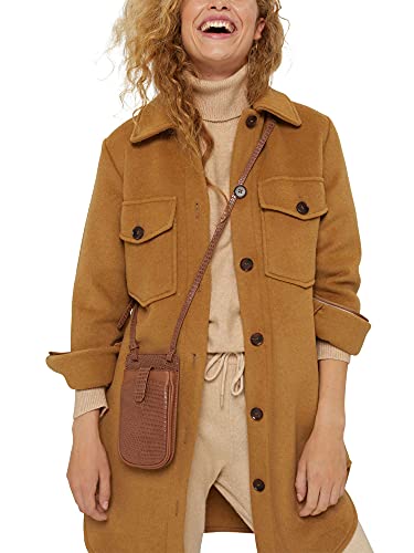 ESPRIT Damen 091EA1V305 Beutel, 220/RUST Brown von ESPRIT