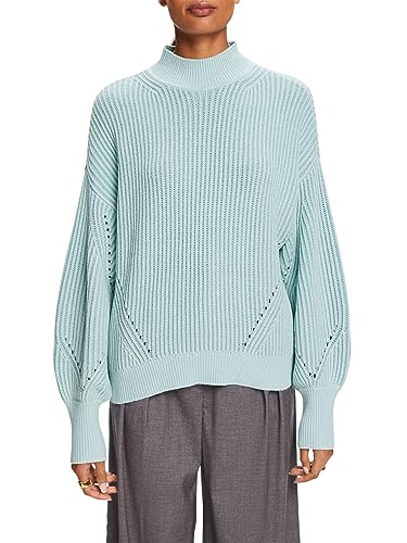 ESPRIT Damen 093EO1I306 Pullover, 390/LIGHT Aqua Green, XS ESPRIT Damen 093EO1I306 Pullover, 390/LIGHT Aqua Green, XS von ESPRIT