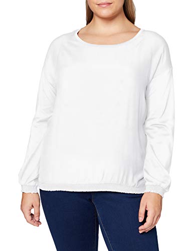 ESPRIT Damen 100EE1K315 T-Shirt, Off White (110), L von ESPRIT