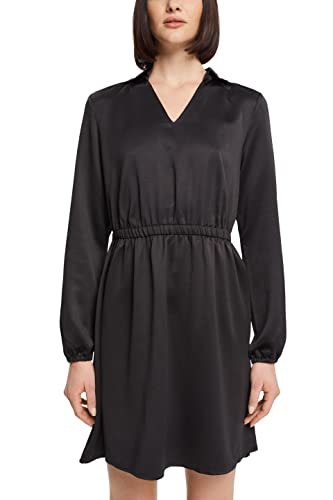 ESPRIT Damen 102CC1E318 Kleid, 001/BLACK, L von ESPRIT