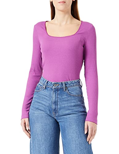 ESPRIT Damen 102EE1K325 T-Shirt, 505/VIOLET, L von ESPRIT