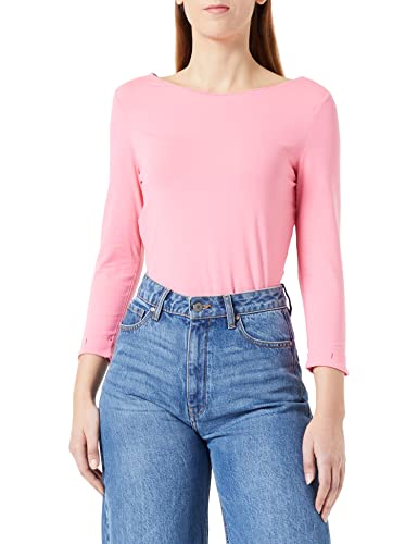 ESPRIT Damen 102EE1K343 T-Shirt, 670/PINK, L von ESPRIT