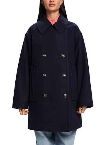 ESPRIT Damen 103EE1G339 Jacke, 400/NAVY, L/XL von ESPRIT