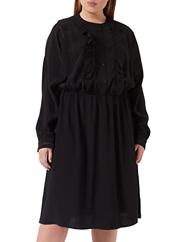 ESPRIT Damen 111CC1E308 Kleid, 001/BLACK, 30 von ESPRIT