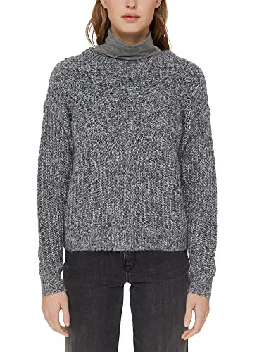ESPRIT Damen 111EE1I302 Pullover, Gunmetal, L ESPRIT Damen 111EE1I302 Pullover, Gunmetal, L von ESPRIT