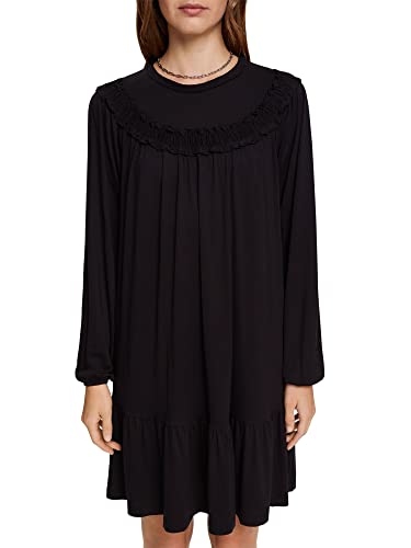 ESPRIT Damen 112CC1E312 Kleid, 001/BLACK, XS ESPRIT Damen 112CC1E312 Kleid, 001/BLACK, XS von ESPRIT