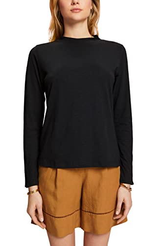 ESPRIT Damen 112EE1K310 T-Shirt, 001/BLACK, XL von ESPRIT