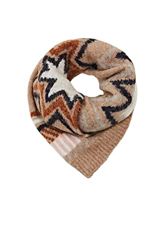 ESPRIT Damen 112ea1q306 Mode Schal, Light Beige, Einheitsgröße EU von ESPRIT