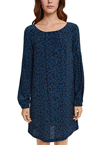 ESPRIT Damen 112ee1e310 Kleid, Petrol Blue, 38 EU von ESPRIT