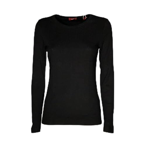 ESPRIT Damen 113EE1K338 T-Shirt, 001/BLACK, Small von ESPRIT