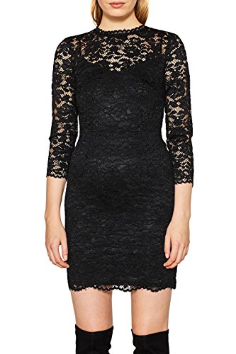 ESPRIT Damen 117EO1E021 Partykleid, 001/BLACK, 34 von ESPRIT