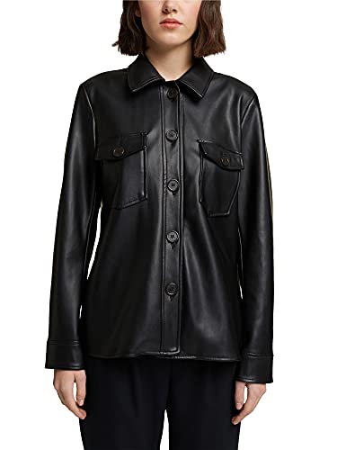 ESPRIT Damen 120CC1G307 Jacke, 001/BLACK, XS ESPRIT Damen 120CC1G307 Jacke, 001/BLACK, XS von ESPRIT