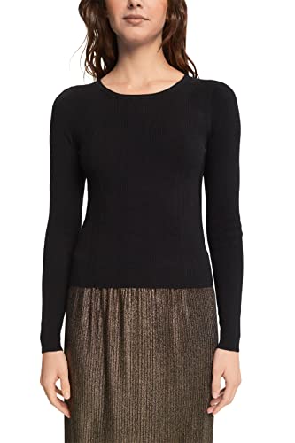 ESPRIT Damen 122CC1I301 Pullover, 001/BLACK, S von ESPRIT