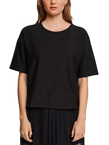 ESPRIT Damen 122EE1K304 T-Shirt, 001/BLACK, S von ESPRIT