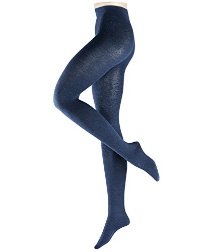 ESPRIT Damen 18093 Strumpfhose, Blau (Navy Melange 6127), 38-40 von ESPRIT