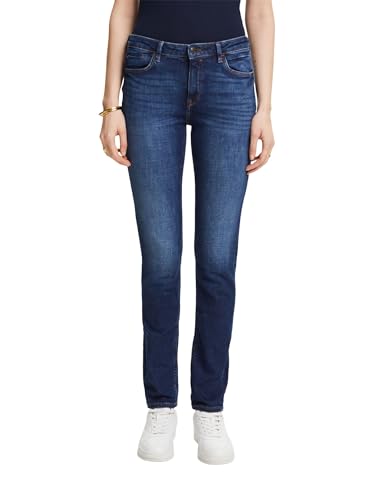 ESPRIT Damen 990ee1b330 Jeans, Blue Dark Washed, 26W / 30L von ESPRIT